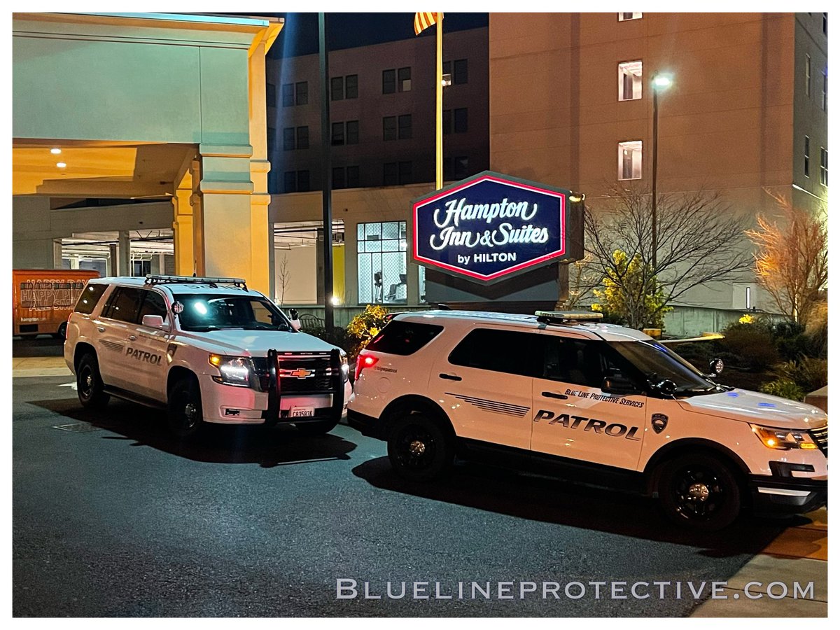 BLPSPatrol's tweet image. Thank you @hamptonbyhilton for selecting Blue Line Protective as your security provider for call response service throughout the Puget Sound, WA region. We sincerely appreciate your business. #bluelineprotective #patrol #callresponse