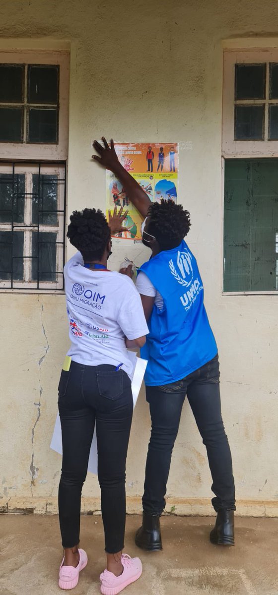 HugoReichenb's tweet photo. #SaturdayMotivation 👉 the best part of my job in #protection coordination is no doubt to see the positive impact of the complementary of @ProtectionClust-er’s partners on the ground! #PrioritizeProtection #CycloneGombe #DeliveringAsOne #Mozambique https://t.co/3z5DcmblWc