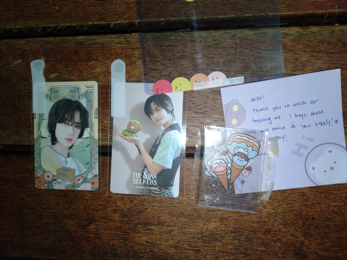 riocart's tweet photo. 💌 — @beomzzncart #beomifeedbacks
 
helo sorry for the late post. beomy arrived nung friday pa. thank u for trusting me and safely packing it. beomy has a new home na ❣️ https://t.co/osSO1dt6nn