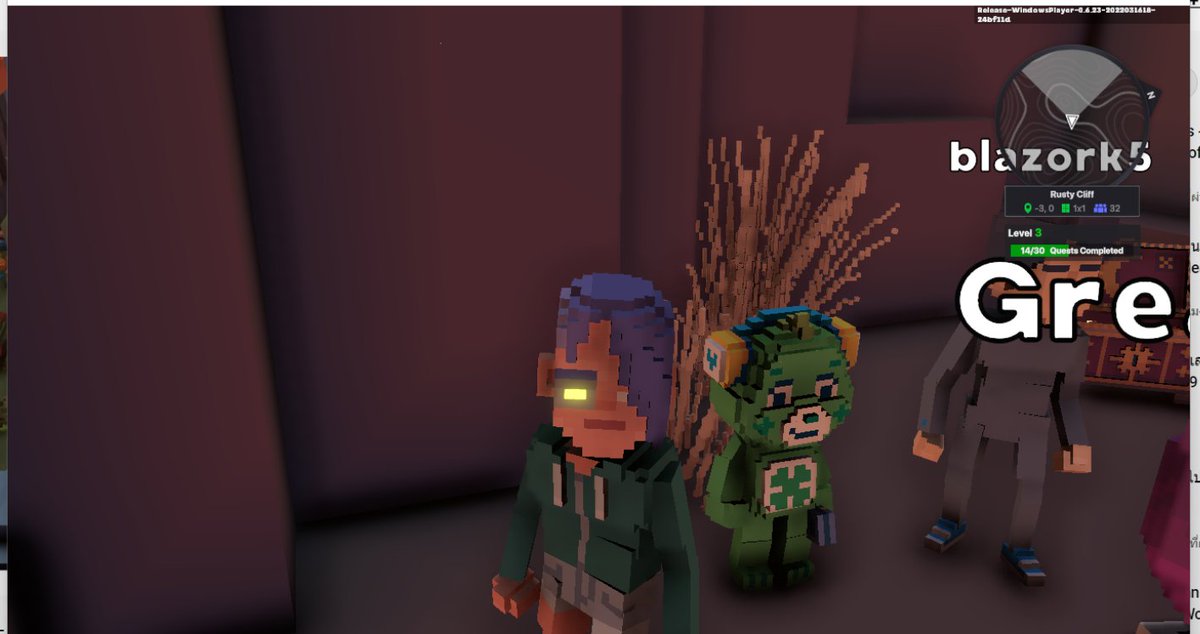 mmost_t's tweet photo. @TheSandboxGame I just participated in the daily #SandboxAlphaS2Contest for a chance to earn up to 1,000 $SAND! Starting March 18 - Find The Good Luck Bear. Check out my screenshot below!
👇 #SandboxAlphaS2 https://t.co/xZf0mWhyb5