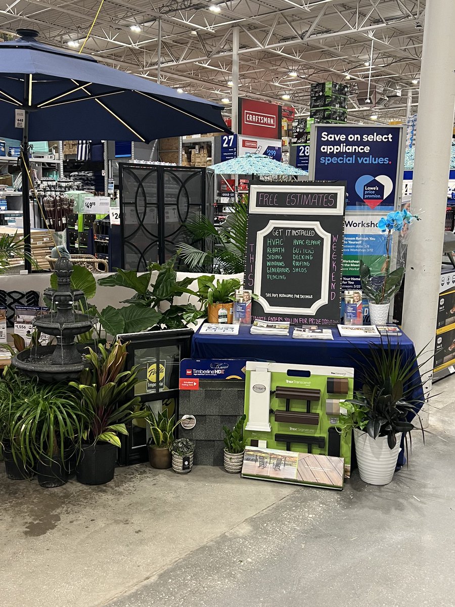 Curt Byrum (@curt_byrum) on Twitter photo Come on in to the Lowe’s in Timonium, MD to let us help get your next exterior project started! We have everyone and everything you need to get your Spring Sprung!! @LauraG813R1 <a href="/BenitoKomadina/">Benito.Komadina@Lowes</a> <a href="/BlueBoxR1/">@BlueBoxR1</a> Come on in to the Lowe’s in Timonium, MD to let us help get your next exterior project started! We have everyone and everything you need to get your Spring Sprung!! @LauraG813R1 <a href="/BenitoKomadina/">Benito.Komadina@Lowes</a> <a href="/BlueBoxR1/">@BlueBoxR1</a>