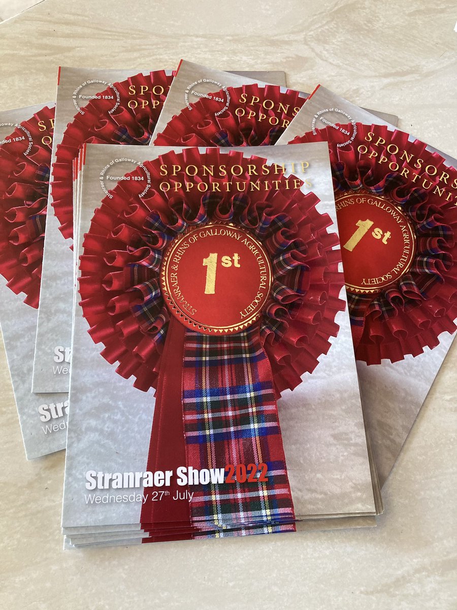 StranraerShow's tweet photo. Our Sponsorship Opportunities booklet is available now. Options to suit every budget. For more info email info@stranraershow.co.uk or send us a message. #stranraershow # https://t.co/E2WvPgL8So