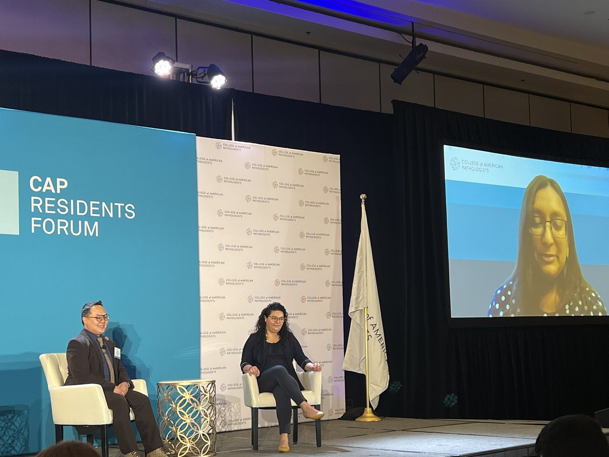 ALBoothMD's tweet photo. First session of the CAP Spring Residents Forum is planning for fellowship with Drs. Blanco &amp; Maniar @LuisBlancoJrMD @KrutiManiar! #rfecspring22 https://t.co/jCLABNKSbA