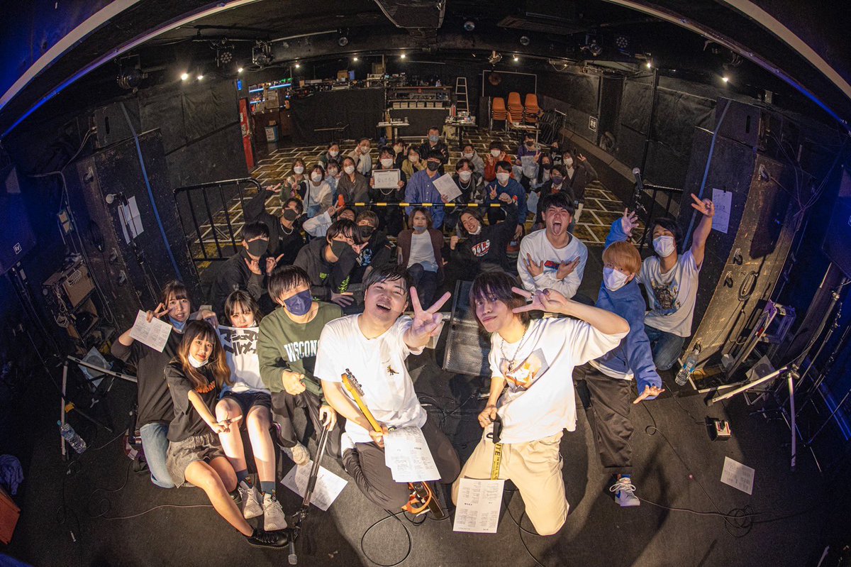 WeareMarshhel's tweet photo. 初自主企画『人にやさしく。』最高に楽しかったです！！🔥😻🔥
se^2Ri,Frostbite,G.S.Qの仲間達、開催させて頂いた小倉FUSE、観にきてくださった皆様本当に本当にありがとうございました‼︎🌋☀️🌋
僕達の不手際で写真撮る前に帰っちゃった方々すみません‼🙇‍♂️🙇‍♂️ 
頑張れ！！！🔥🌋🔥
📸@kuglo21 https://t.co/bDMt5E8d6Q
