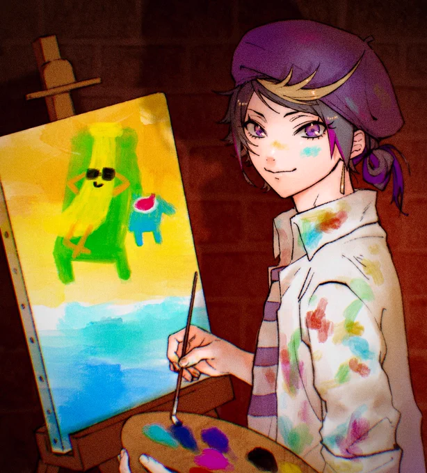 シュウくんの絵好き

(Passpartoutより)
#YaminoArt 