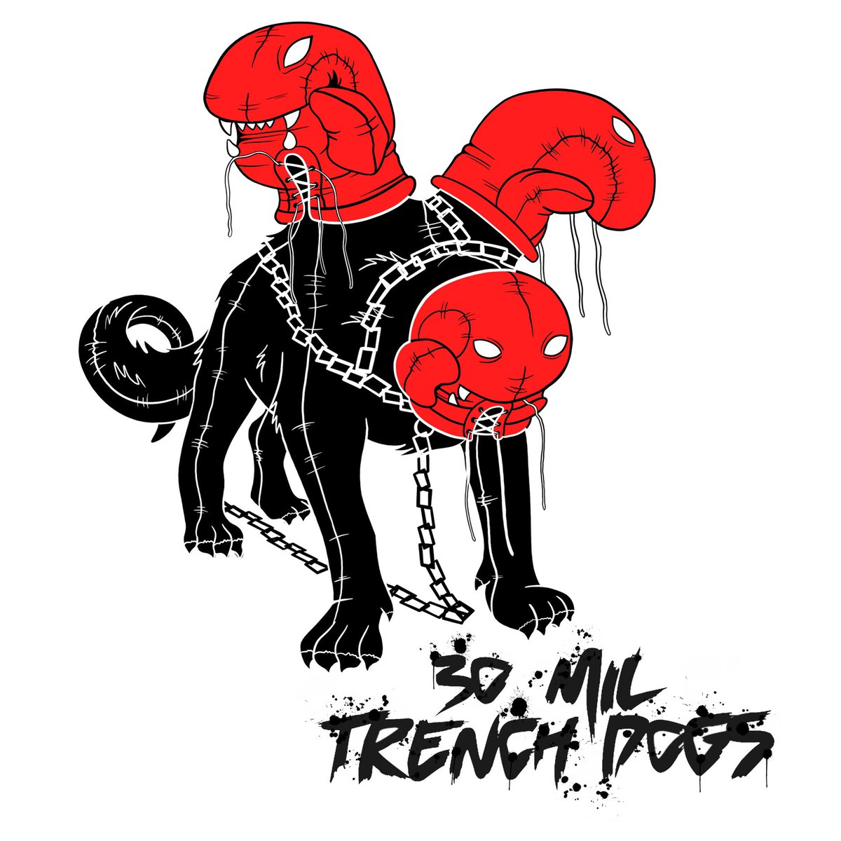 Book this woman asap , Superb job on #TrenchDogs piece I love it @Elena_art23_ 🔥🔥🔥🔥 Go hard or go home