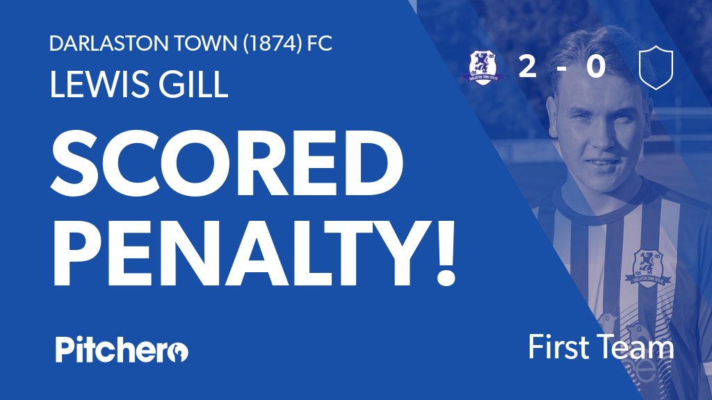 DarloTown1874FC's tweet photo. 31': Lewis Gill scores a penalty for Darlaston Town 1874 π
#DARSTA #Pitchero
https://t.co/haCaaBjndn https://t.co/xd7vvVa1w7