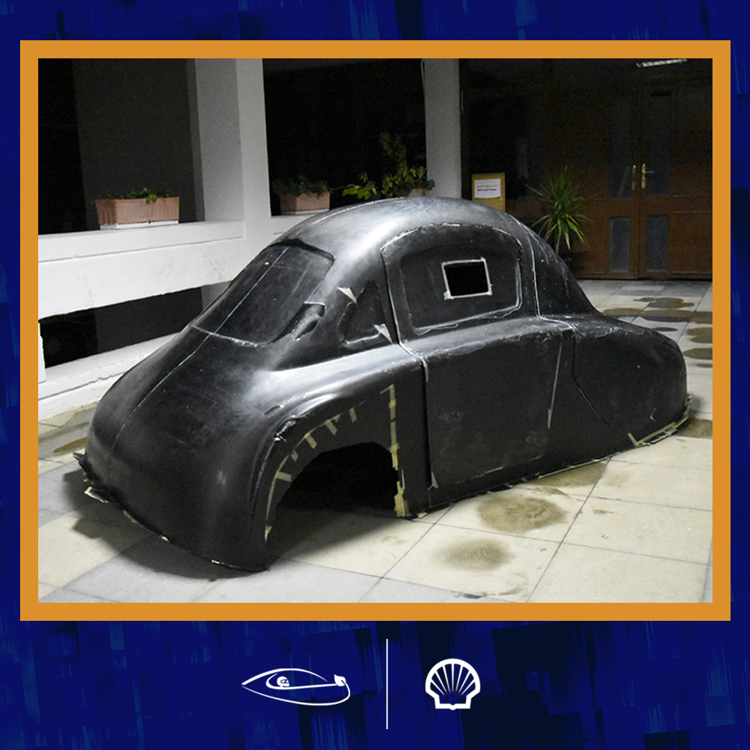 CUEcoRacingTeam's tweet photo. New car , new story to tell 🔥
Take a look on our new Carbon Fiber body , and if you are curious, you can follow the upcoming posts to know more about the steps of manufacturing this body 🏎️

#lets_drive_eco #Shell #shellecomarathon #CUECOracingteam https://t.co/NESmVqlJqI