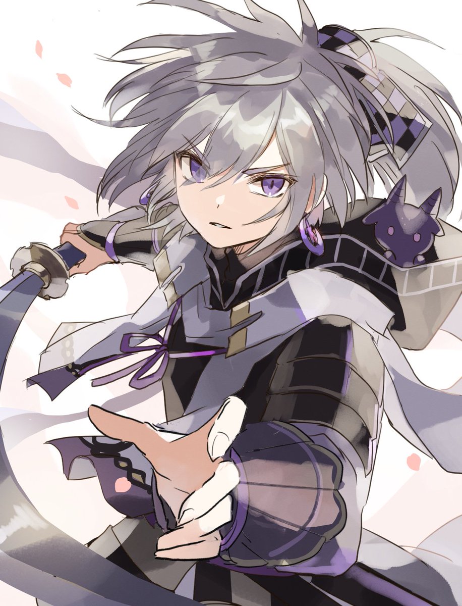 「#パズドラワンドロ 明智 」|らくのイラスト