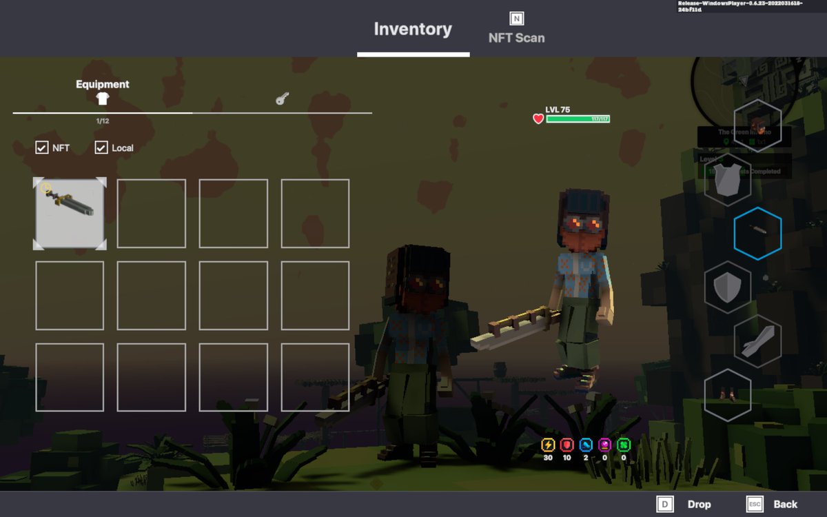 GiBangseung's tweet photo. @TheSandboxGame I just participated in the daily #SandboxAlphaS2Contest for a chance to earn up to 1,000 $SAND! Starting March 19 - Gather the equipment. Check out my screenshot below!
👇 #SandboxAlphaS2 (green inferno with weapon) https://t.co/A7f8L9y55v