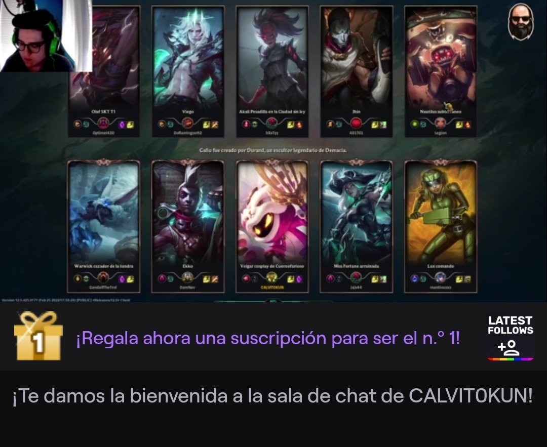 CALVITOKUN's tweet photo. Como siempre me podeis encontrar activo en twitch.

Vente y pasate un buen rato. 
#ranked #lol #LeagueOfLegendsFanArt

https://t.co/W2xu6jWDio  ❤️💪 https://t.co/faZO7Y1G6O