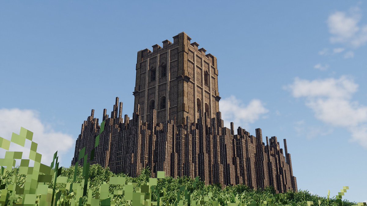 An Anglo-Saxon Tower concept, we don't really know what they looked like but they might have tried to copy tower naves!

I #Minecraft I #WeAreConquest I #Minecraftbuilds I 
I #saxon I