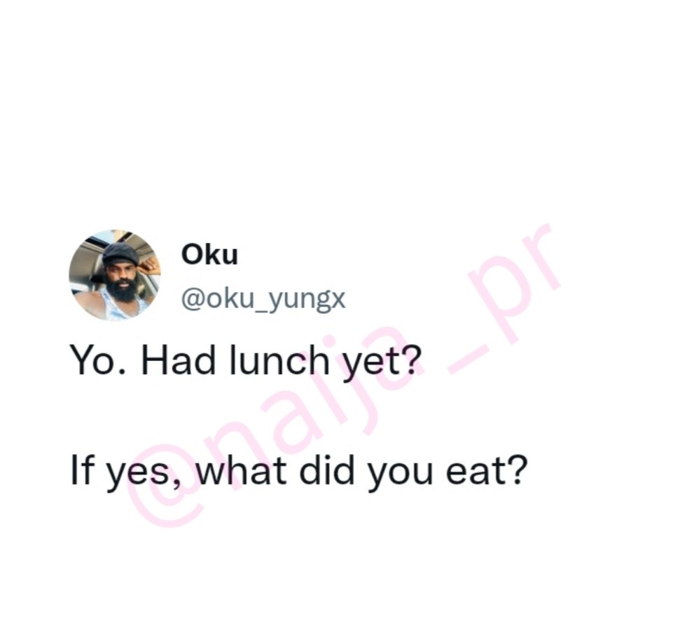 Naija tweet media