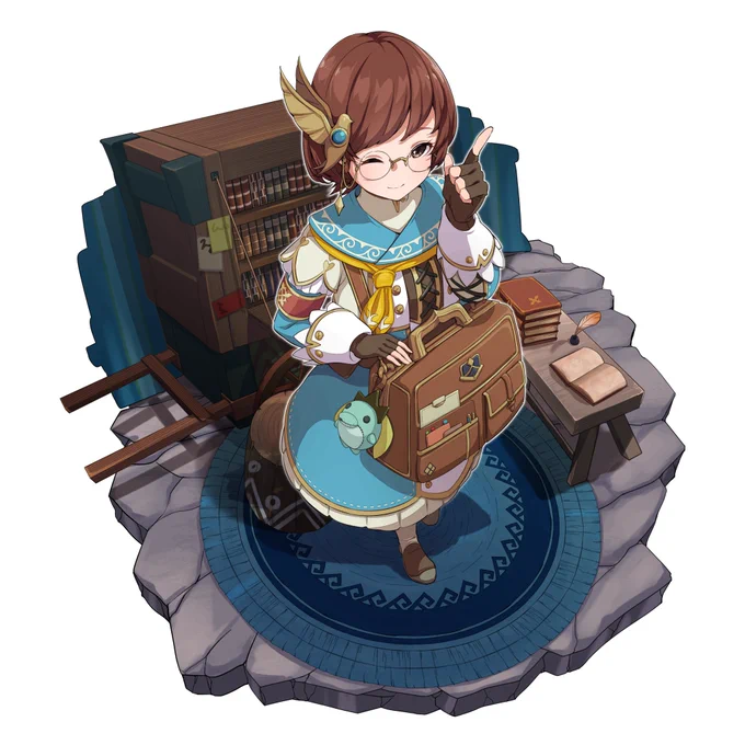ここでは受付嬢ですから!#モンハンライズ #MHサンブレイク #チッチェ 