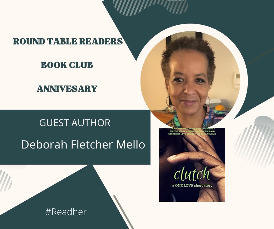 readyoulater's tweet photo. Honey, we are so excited to have one of our aces from day one to join us for our book club anniversary tomorrow! She does not mind our laughs and our own brand of craziness. Deborah Mello,get ready Boo! Oh, pick up the books in her catalog. #readher  #readyoulater #BookWormSat https://t.co/TxJjmmC5At