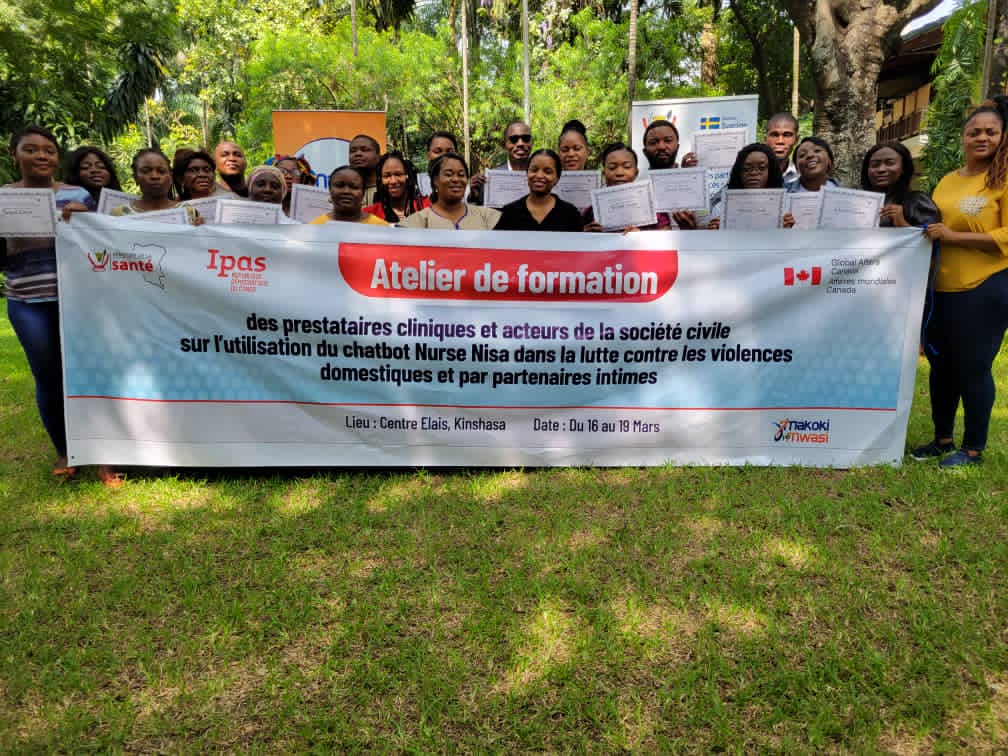 EkinaIsraella's tweet photo. Mon engagement pour la lutte contre le VBG est renouvelé. Merci @IpasOrg @MakokiYaMwasi . 
#ActivisteCommunautaire #NonAuxVBGDansMaCommunauté #Engagement #RenforcementDeCapacité #ARCHES #NurseNisa @Dr_Mpoyi @Mulunda_JC @IpashiOrnan @terrynaomiekina https://t.co/6u4vtqNJr7