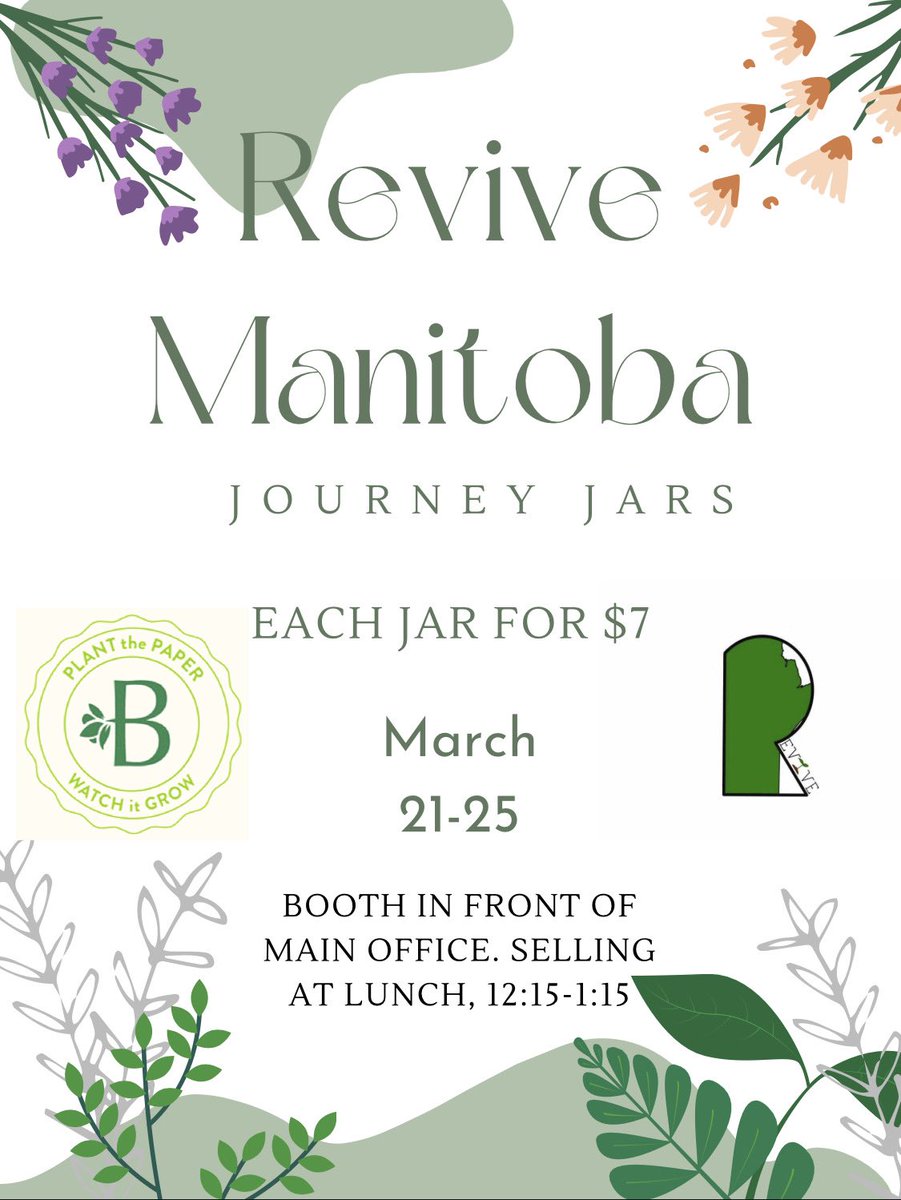 First sales this Monday! 

Come support us by buying the Journey Jar, Monday to Friday! They will be sold during lunch hour so get them while you can! Looking forward to seeing everyone😁