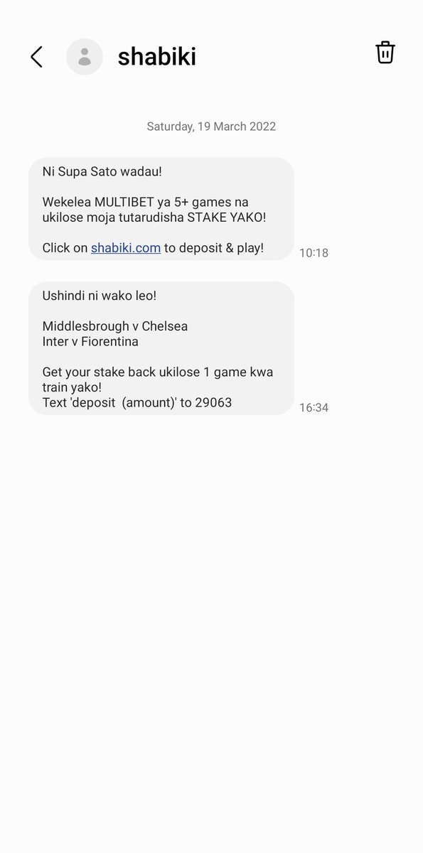 K_Elvo's tweet photo. Hi @Safaricom_Care

1. How sure am I that recent data will shared with you will not be shared to third parties. 

2. How can I stop these spam sms's. https://t.co/Et1gggfnrA