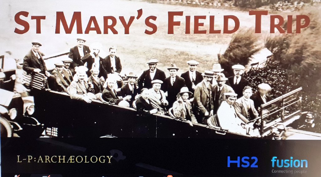 We've left London at #LAMAS22! But it's <a href="/GuyCGHunt/">Guy Hunt</a> talking about excavations at Stoke Mandeville so that's OK.