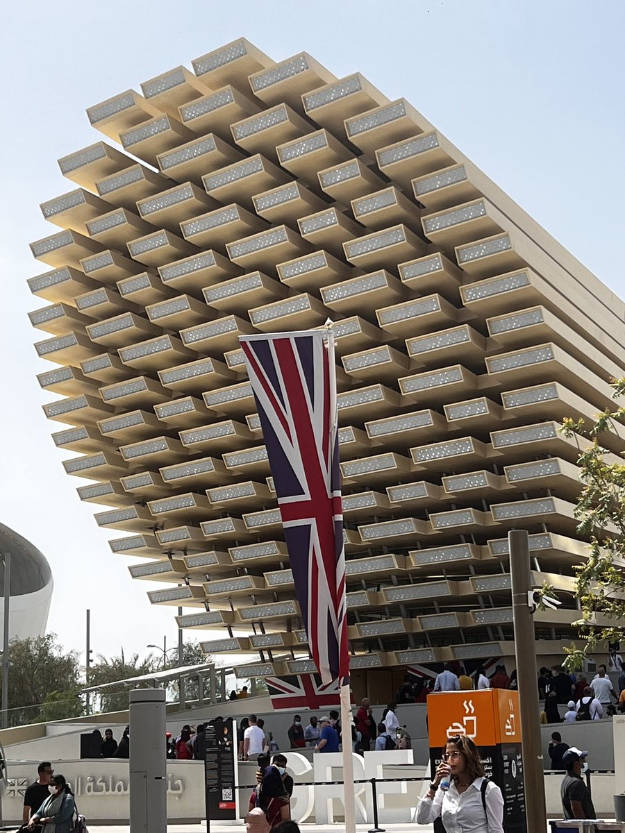 BuildLaw_ArtTea's tweet photo. #Expo2020 - Amazing buildings and awe inspiring size. Favourite bit obviously was seeing @burohappold amazing #Sustainability Pavillion ๐ฎ. Least favourite bit was being unable to see in most of pavilions without being willing to queue for 2 hours a piece #queuesystems #tech https://t.co/iSx4LG2c2D