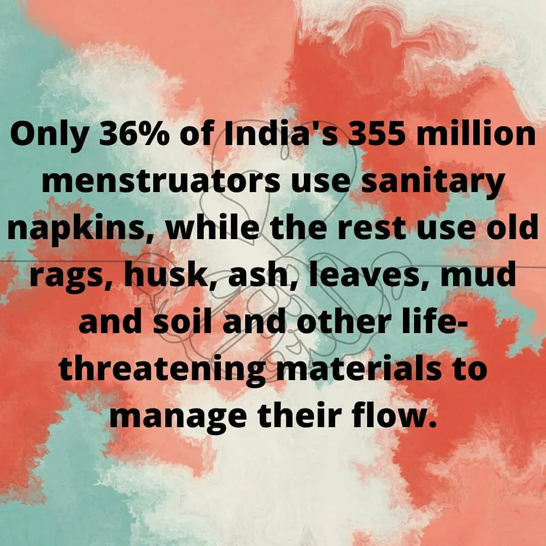 We are still using harmful and unhealthy ways to manage our #periods! This is a call for strict #menstrualeducation and empowering our youth to take care of their bodies. Let's educate the #menstruators about the bettr #periodproducts. 
Source: @rutuchakra_delhi 
#menstrualhealth