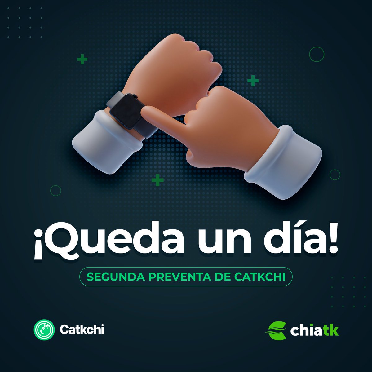 catkchi's tweet photo. ¡¡QUEDA UN DÍA!!
Segunda preventa de #Catkchi MAÑANA. https://t.co/13VmdPi8bA