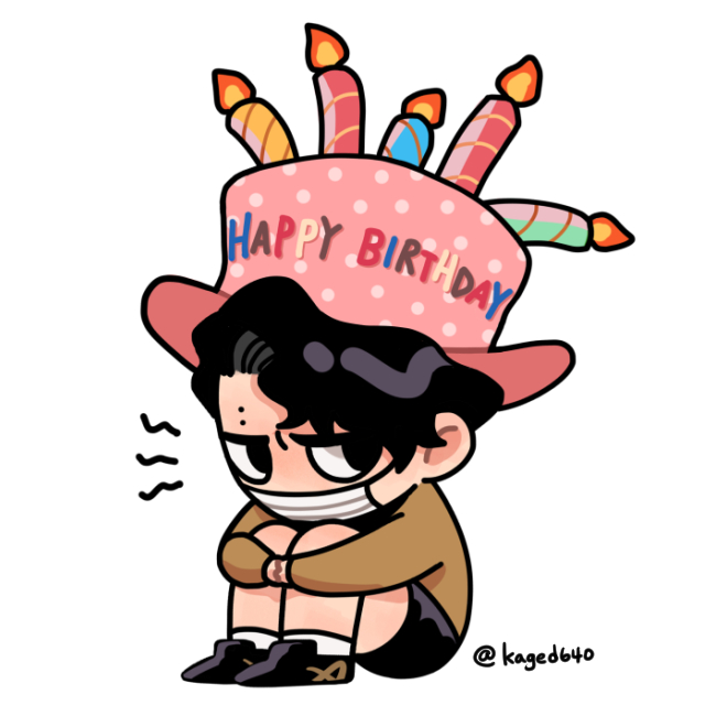 party hat multiple boys sunglasses male focus hat black hair orange hair  illustration images