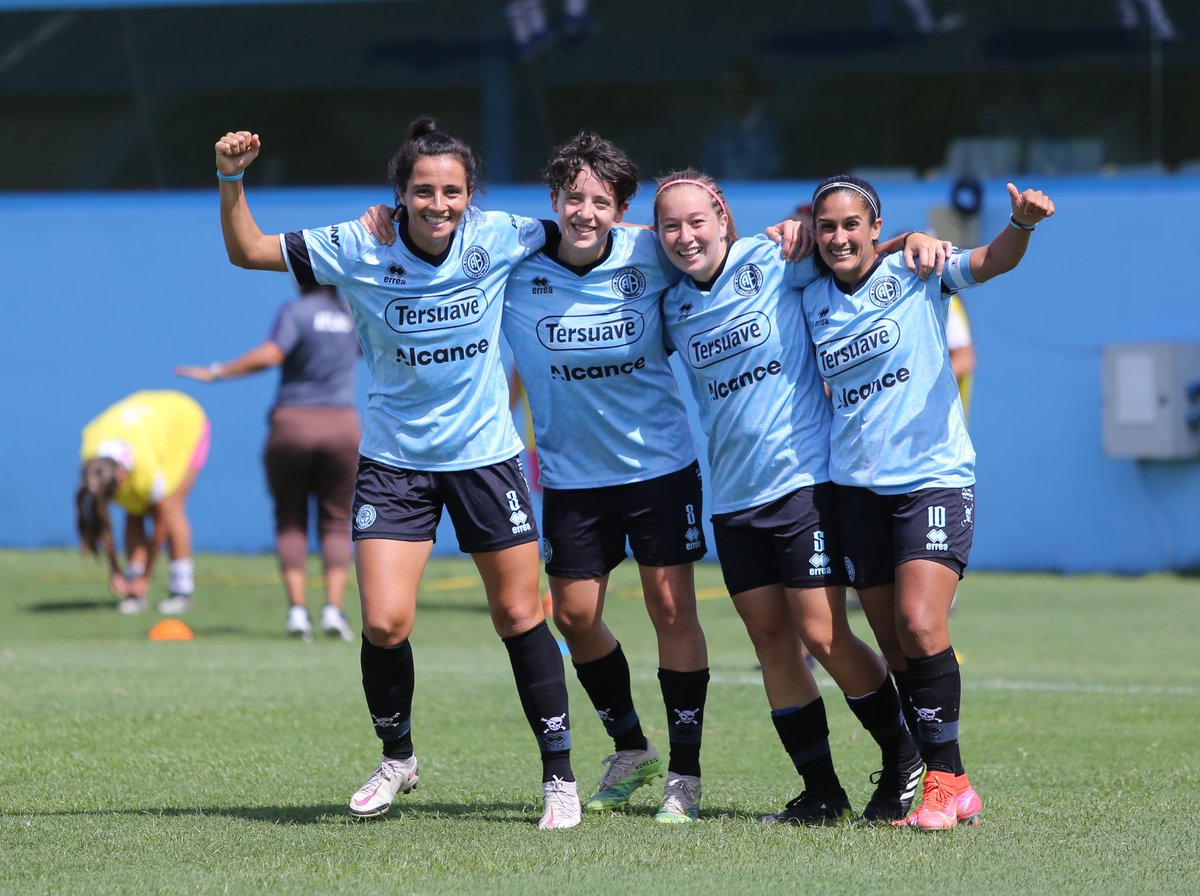 Belgrano's tweet photo. ¡GANÓ #BELGRANO! 

Las piratas golearon 6⃣ a 0⃣ a #Atlas por la fecha 3 de Primera B.

Goles de Reche, Gómez x2, Arrietto, Maldonado y Sánchez.

#VamosPiratas 
#117AñosBelgrano https://t.co/xfPaiy4rbm