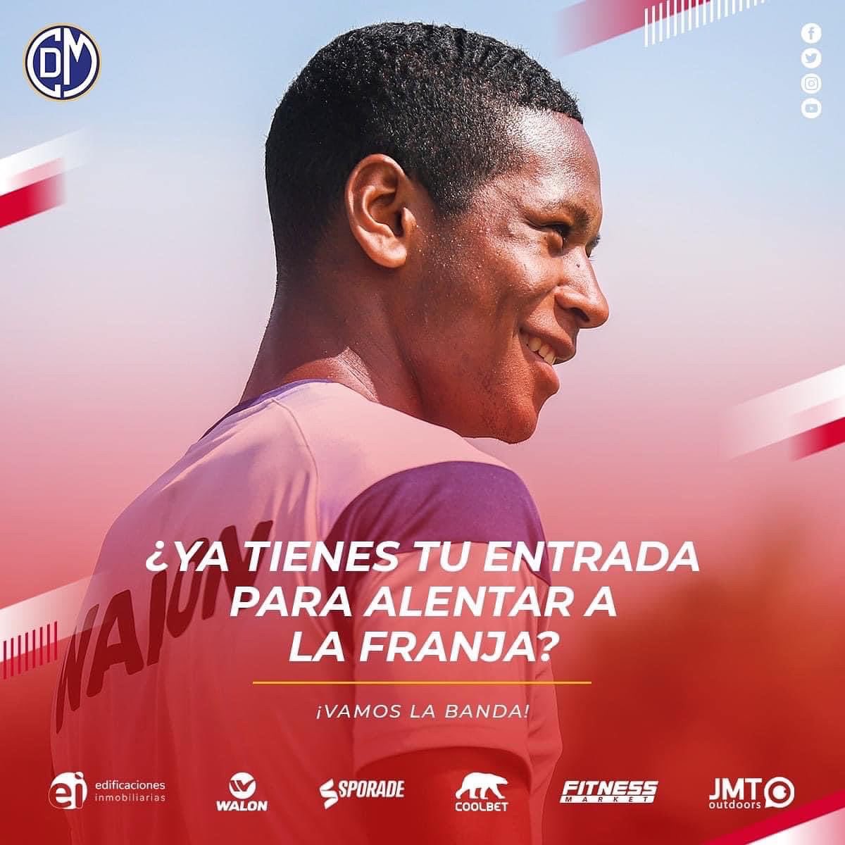 Oriente_Edil's tweet photo. MAÑANA TODOS AL TACHO ⚪️🔴⚪️

No esperemos al final para adquirir nuestra entrada. Aprovechemos el 2x1 en la Tribuna Oriente y llenemos el estadio que el equipo merece de nuestro apoyo

🎟 Venta de entradas: https://t.co/QXcop3zkjE

#OrienteEdil #EchaMuni https://t.co/bOMGTr4Y53