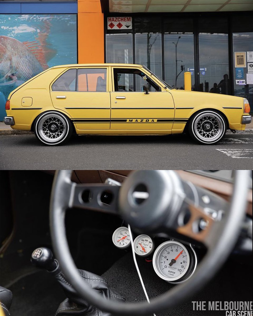 AutoMeter's tweet photo. #SideShotSaturday of a Mazda 323 seen at The Melbourne Car Scene’s local car show. What do you drive to local car shows?
#autometer #mazda323 #mazda #rotary #instacars #323bugeye #mazdalife #stkildapier #ausrotary #localcarshow https://t.co/BdoPw5FpNE