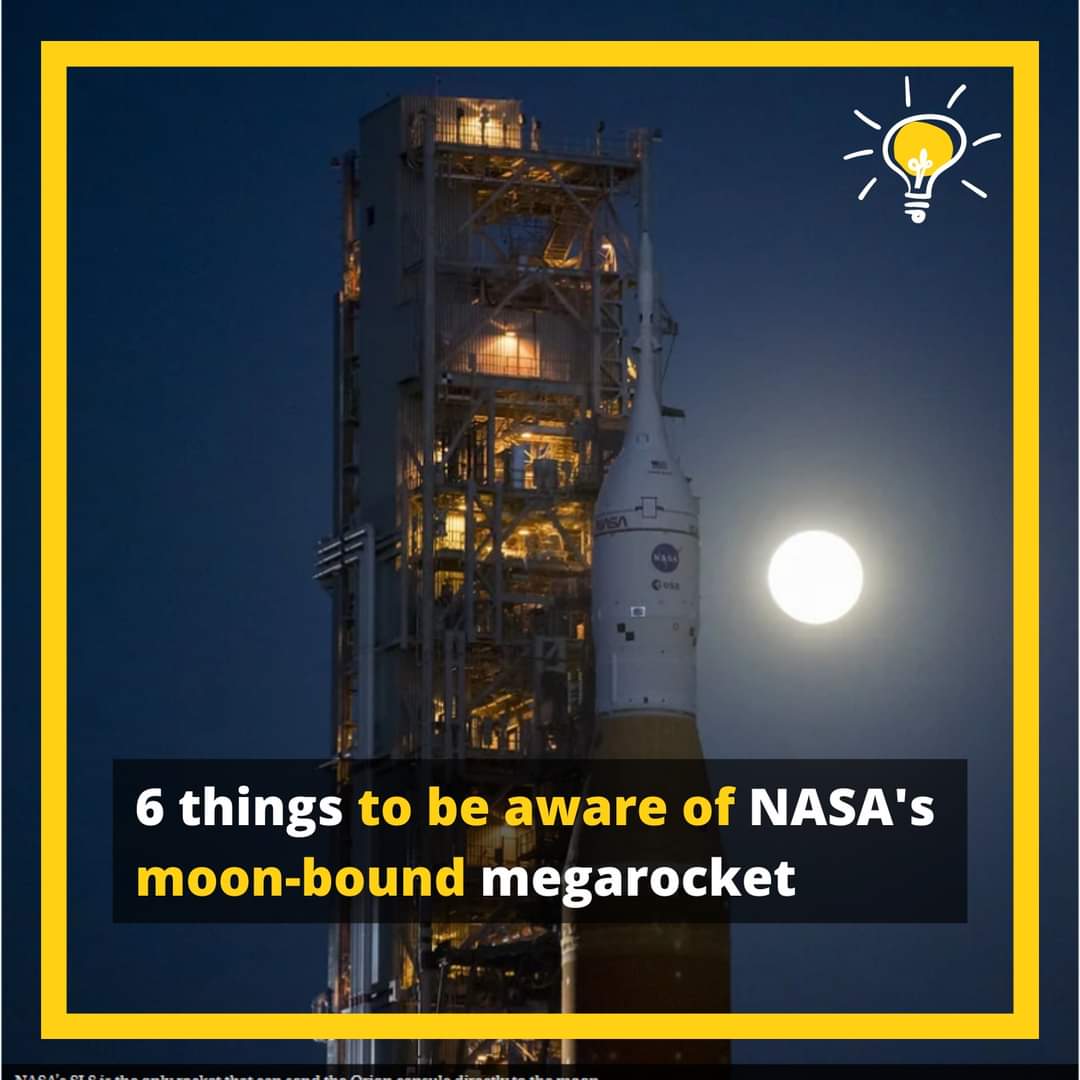PTechlancer's tweet photo. 6 things to be aware of NASA's moon-bound megarocket
https://t.co/NAGfnM6HOT
#nasa #naša #nasabeyond #nasarocket #nasaproject https://t.co/d4DXnrCu2l