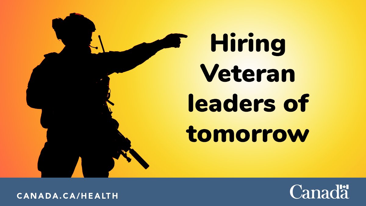“Hiring Veteran leaders of tomorrow”. 