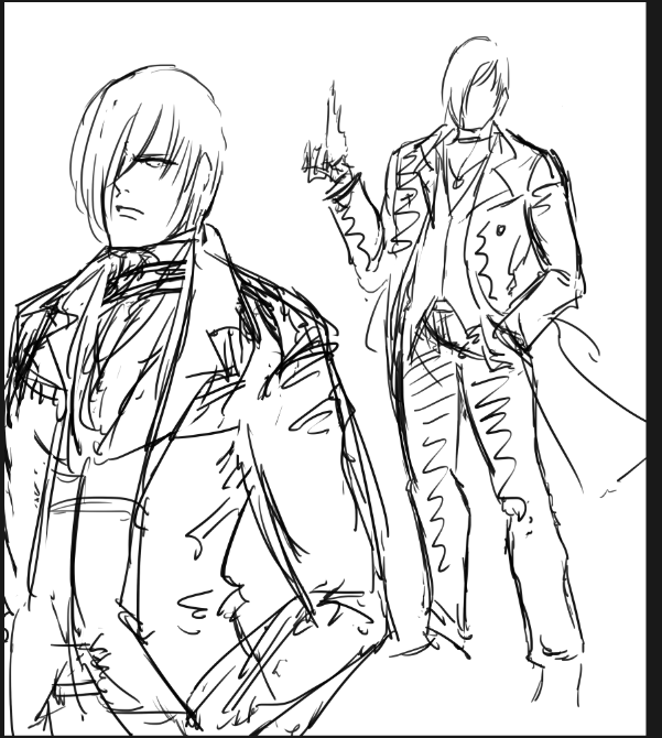 メリハリはともかく立ちぐらいはどうにか描けそうな感じは出てきた 