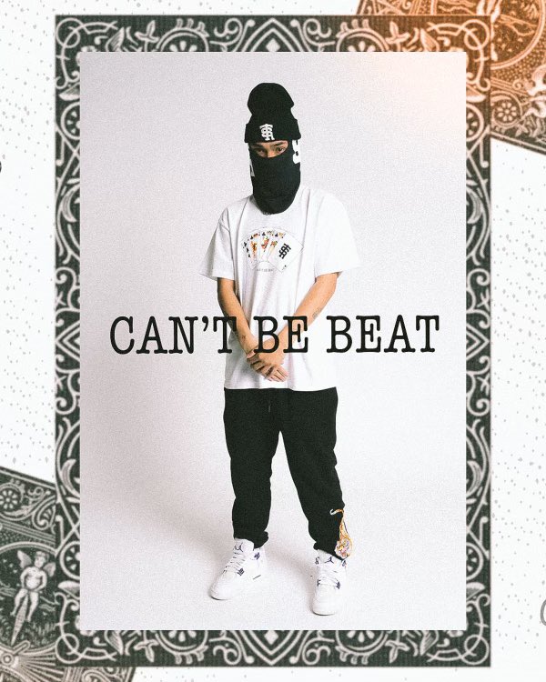 TSR_Los's tweet photo. Today 12pm PDT
♣️♥️“CAN’T BE BEAT” ♠️♦️ 
Tees drop online at https://t.co/Hro7xqAGRU

#tsr #royalflush #cantbebeat #betonyourself #tsrclothing https://t.co/nAXm8PuHkH