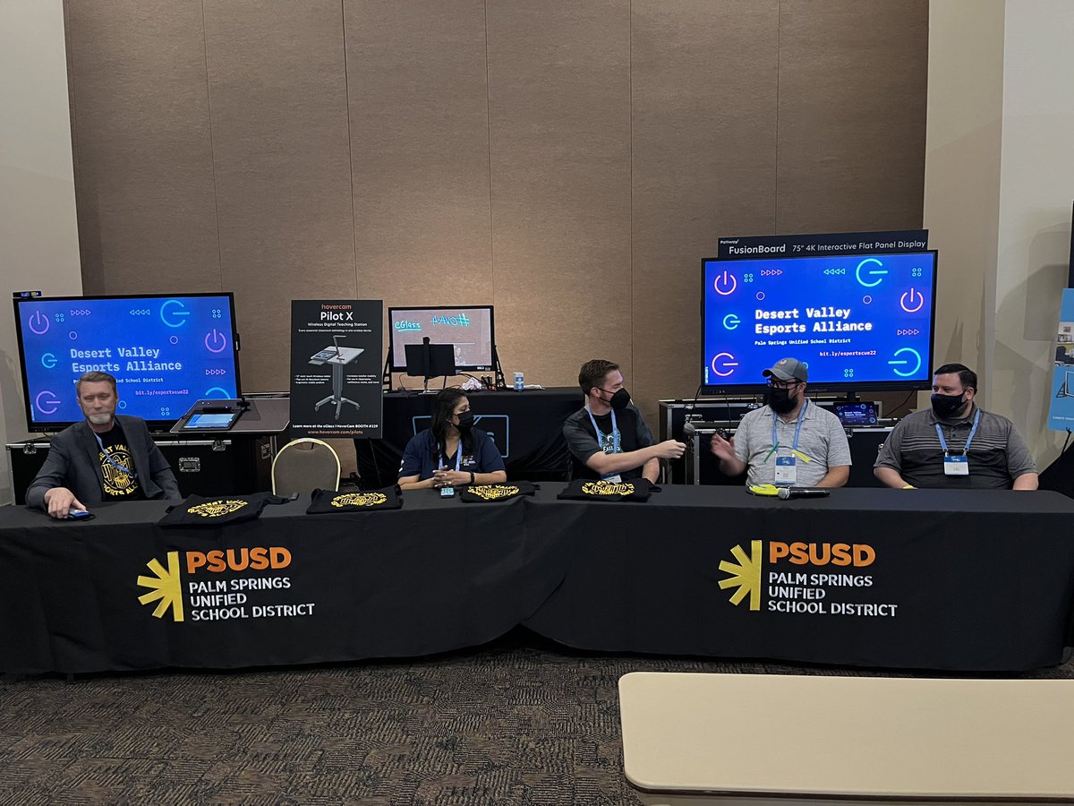 Palm Springs USD is sharing the Why and the How of esports in middle and high school. <a href="/Msbpatel/">Bhavini Patel</a> <a href="/PSUSD/">Palm Springs USD</a> #SpringCUE <a href="/RCOE/">RivCo Office of Education</a> #rcoeesports