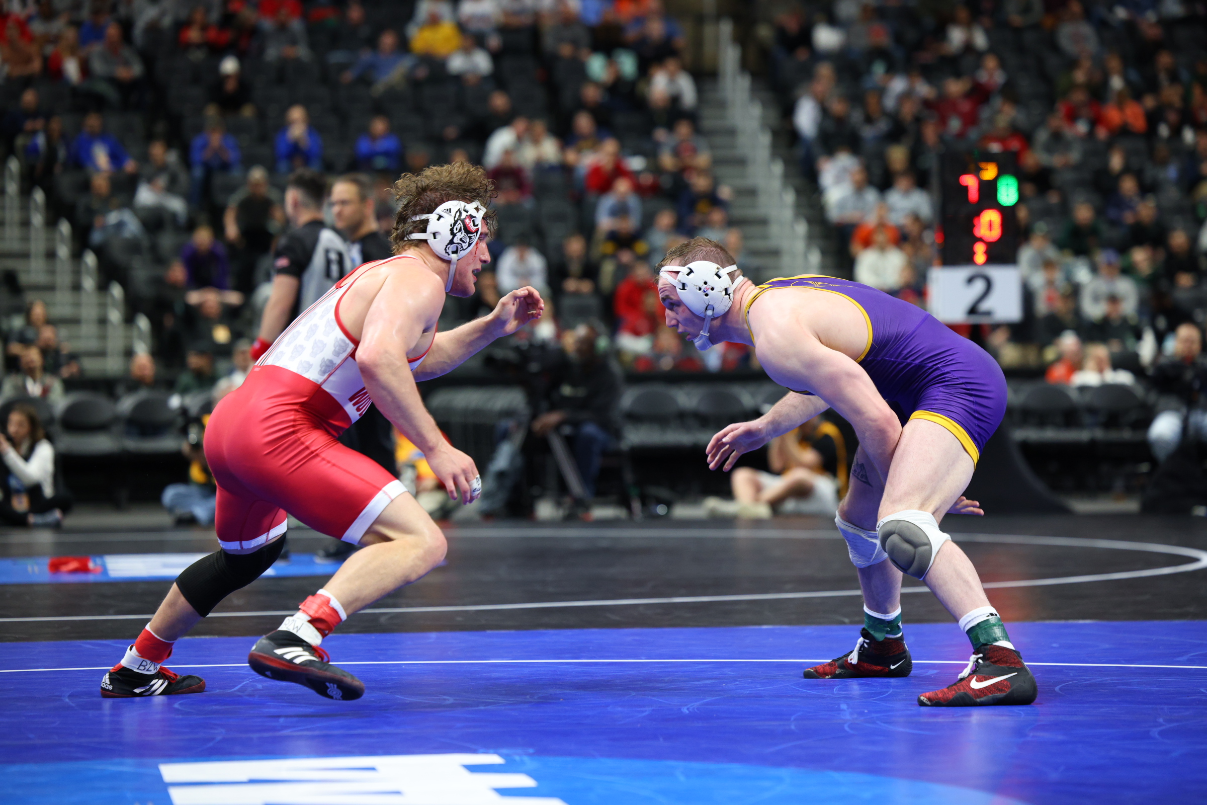 UNIWrestling on Twitter: "Parker Keckeisen is taking his aggressive
