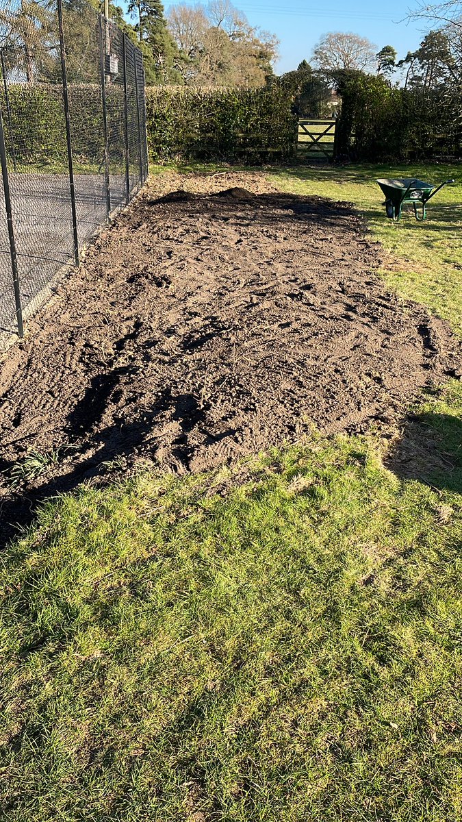 First layer nearly done