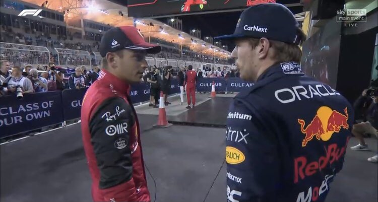 DreHarrison101's tweet photo. "Are they gonna dig up that old video of us in karting?"
"Definitely." #F1 https://t.co/1MbXe8XZTy