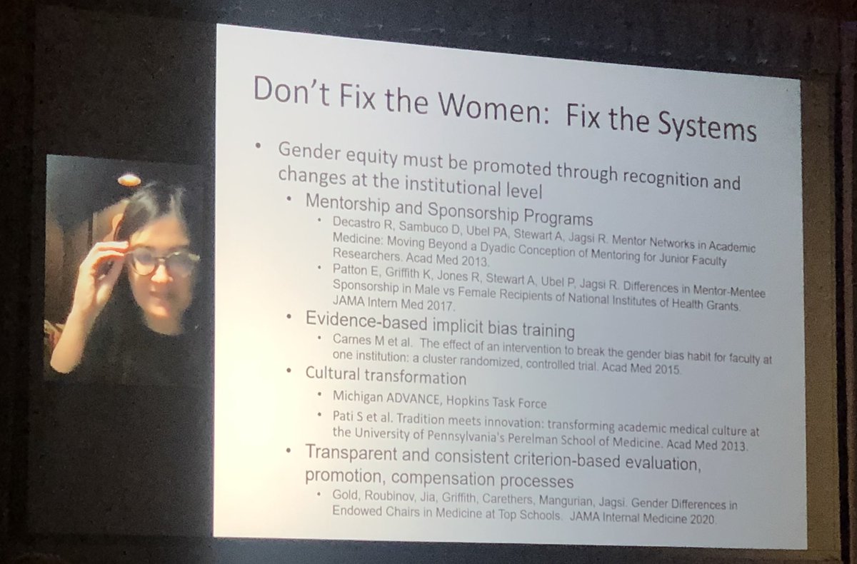 AndreaHagemann's tweet photo. Kudos to @SGO_org #SGOMtg for today’s #GenderEquity session. Let’s keep these very hard and very real conversations—and actions by leadership and societies—going. @WashU_OBGYN #ILookLikeASurgeon https://t.co/tWkrgpRuqQ
