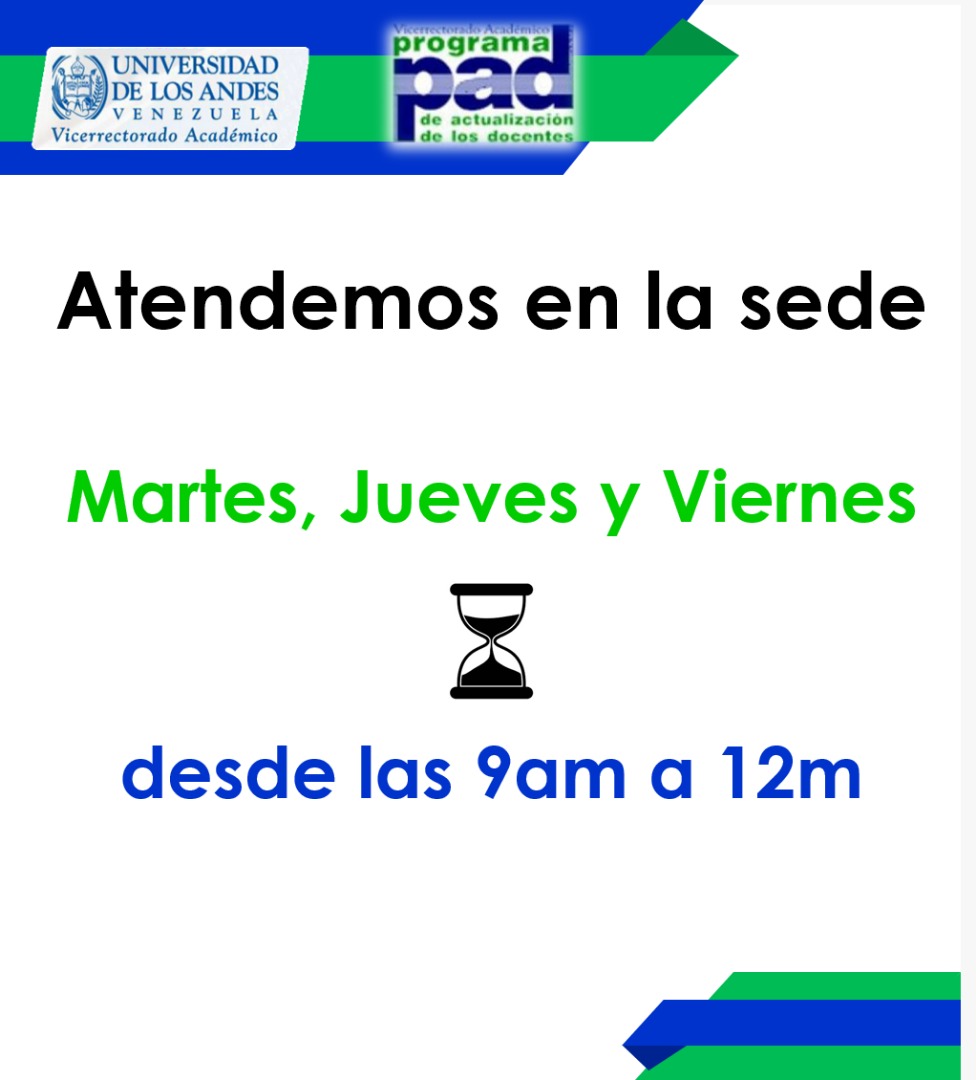 Programa de Actualización Docente ULA (@formacionpad) on Twitter photo 