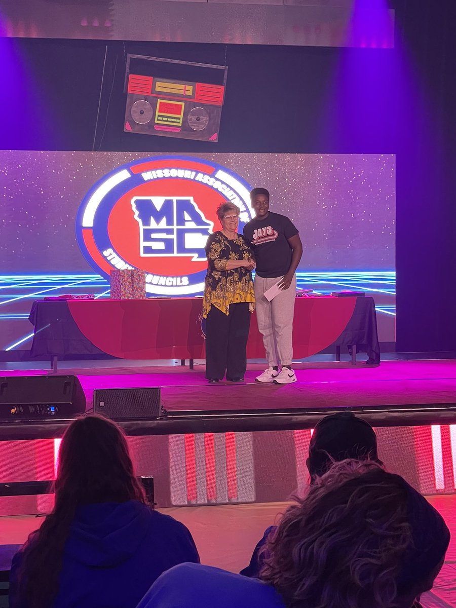 Congratulations to our very own Zack Shoki for winning the Nona Hyde-Lenora Younger Scholarship to attend <a href="/MASCstuco/">MASC</a> Summer Leadership Workshop! #MASCState22
