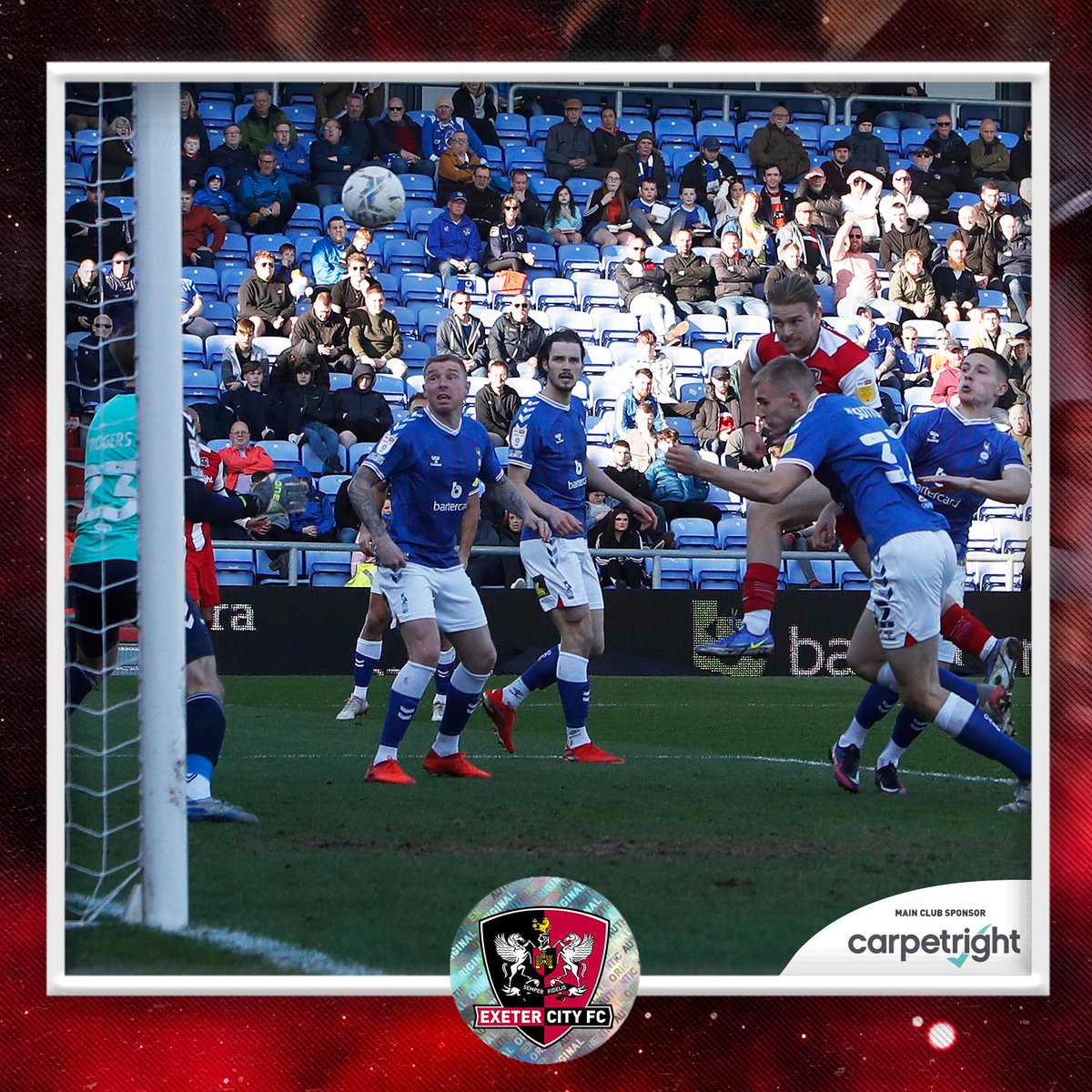 📸 The moment <a href="/kyle_taylor1999/">Kyle Taylor</a> opened the scoring

#ECFC #OneGrecianGoal