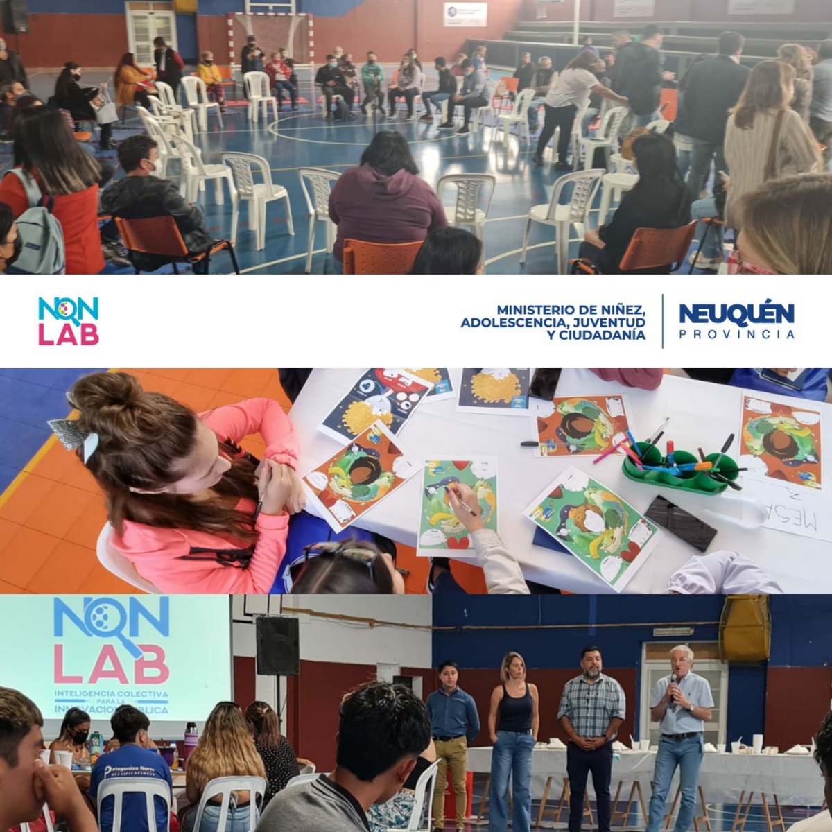 NQN_LAB's tweet photo. 🍇Preparando todo en @SPdelChanar para presentar reporte de datos y conclusiones del #LabJoven realizado hace 1 mes en la localidad en el marco del #LaTeNQN ♥️ !
Escucharán ideas de les jóvenes su intendente y vicegobernador @marcoskoopm @LegislaturaNqn para articular respuestas. https://t.co/cyt5nW45Up