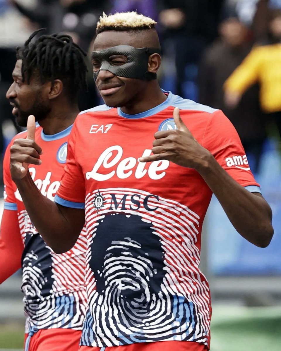 MozzartBet's tweet photo. Napoli je ostvario dve pobede na poslednja dva meča, a sva četiri gola za klub sa Maradone postigao je Nigerijac Viktor Osimen! 

•Verona ⚽⚽

•Udineze ⚽⚽

Napolitanci su i dalje u trci za skudetom! 🔥🔥🔥 https://t.co/hrnlJCm2Rn