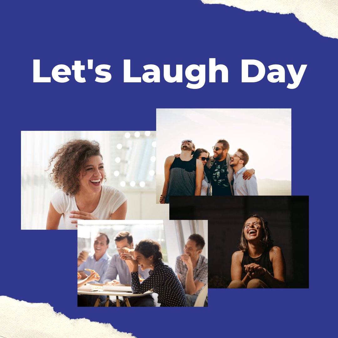 ICFLA's tweet photo. Remember to add a little humor to your day. When was the last time you laughed so much it brought you to tears? Those are the best!
#NationalLetLaughDay #LaughterIsMedicine https://t.co/XrSWxg4elT