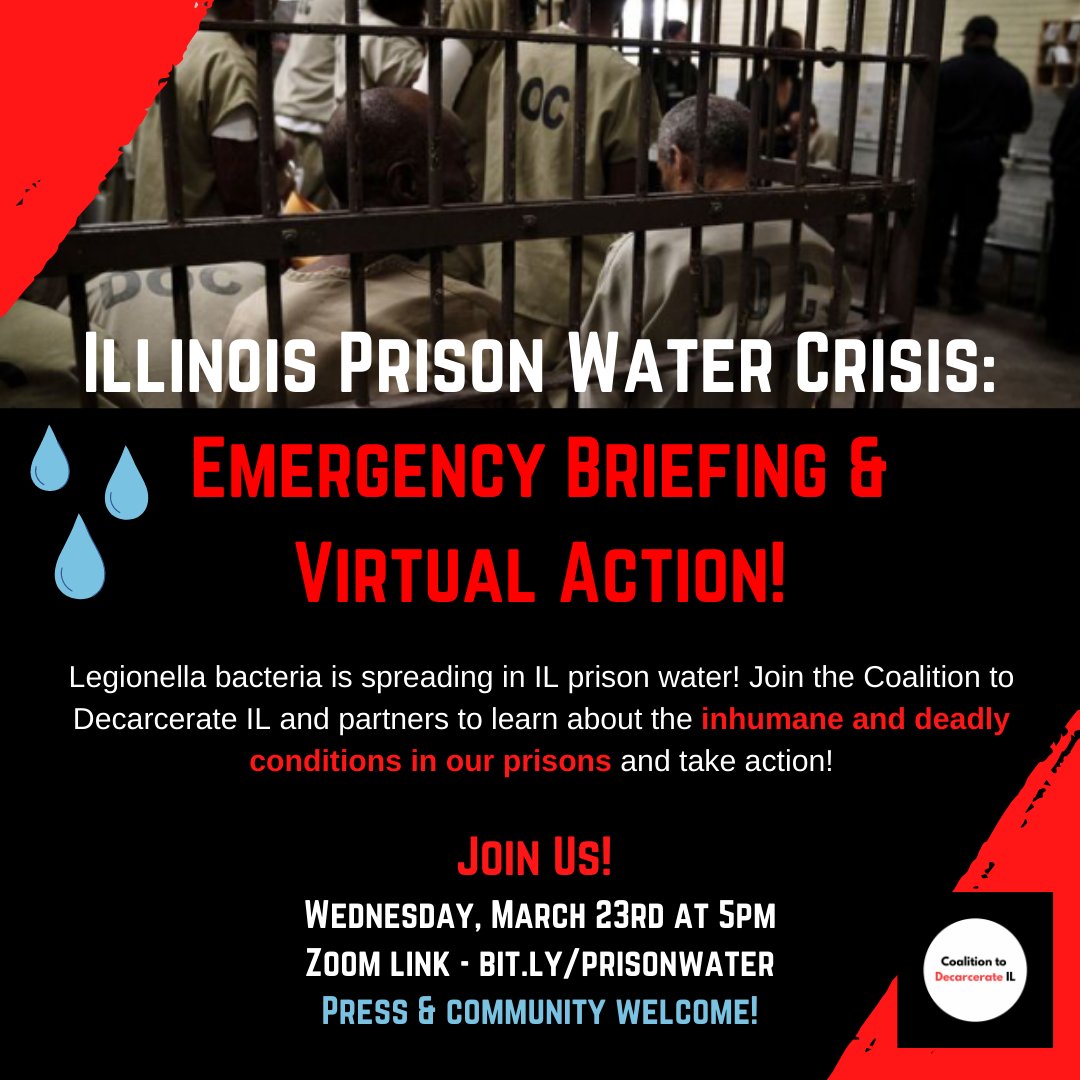 Coalition to Decarcerate IL tweet media