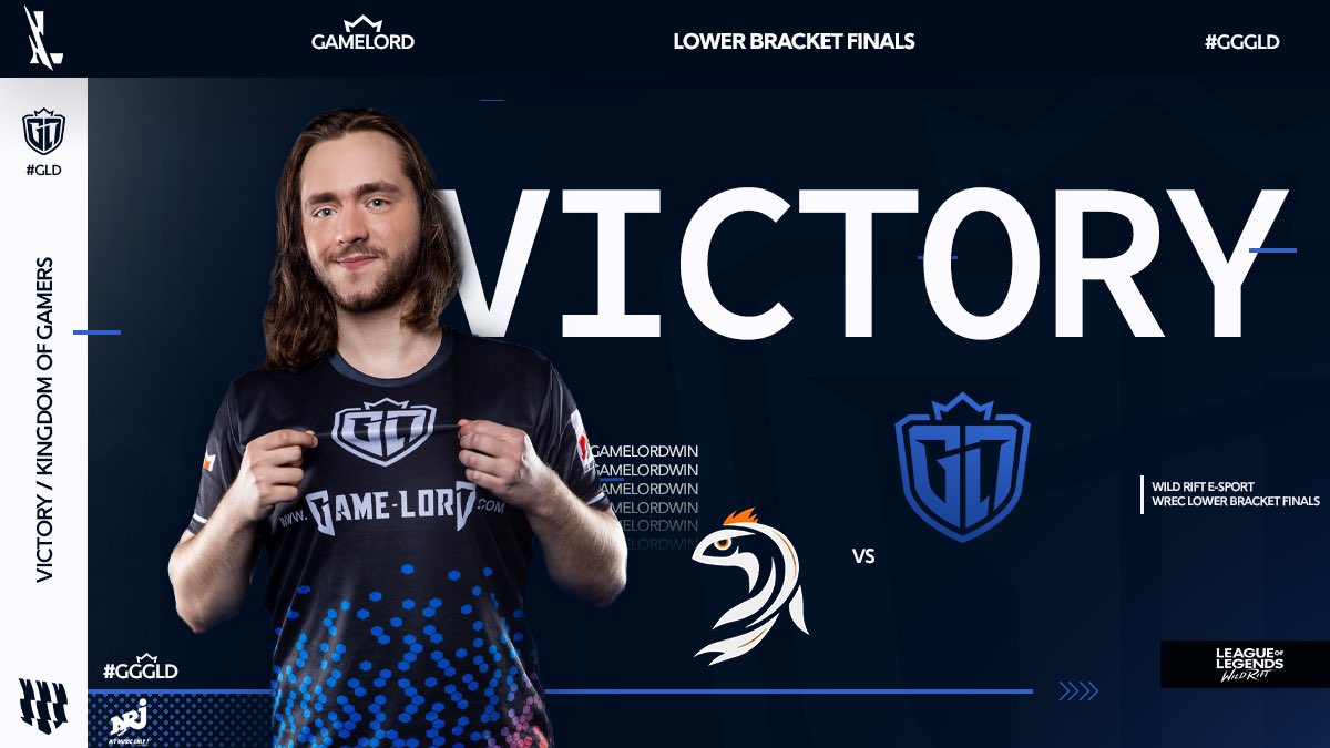 GameLordOff's tweet photo. We call it and our @wildrift guys did it 🔥 REVERSE SWEEP is real 🤪 We won 3-2 against @ViV_Esport after an incredible series, you guys are definitely starting to be huge in EU and you can be proud of your performance 👏✊#REMONTADA #GLDWIN #GLDPROUD https://t.co/UgRZkfwGpN