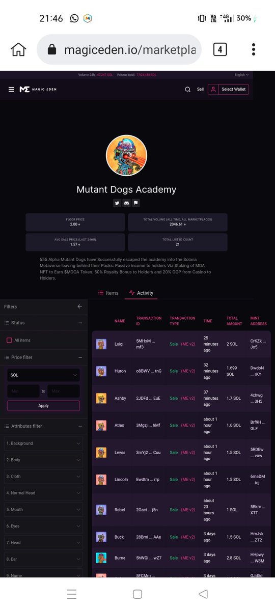 Staking Live🚀
1 Mdao = 2.25 Usdc

Daily earning 5 MDAO Token🔥🔥
Its the biggest opportunity and gen 1 holder will get gen 2 nft aidrop

Just 21 left on ME Grab them Soon🚀🚀

discord.gg/peUkuRVrpV