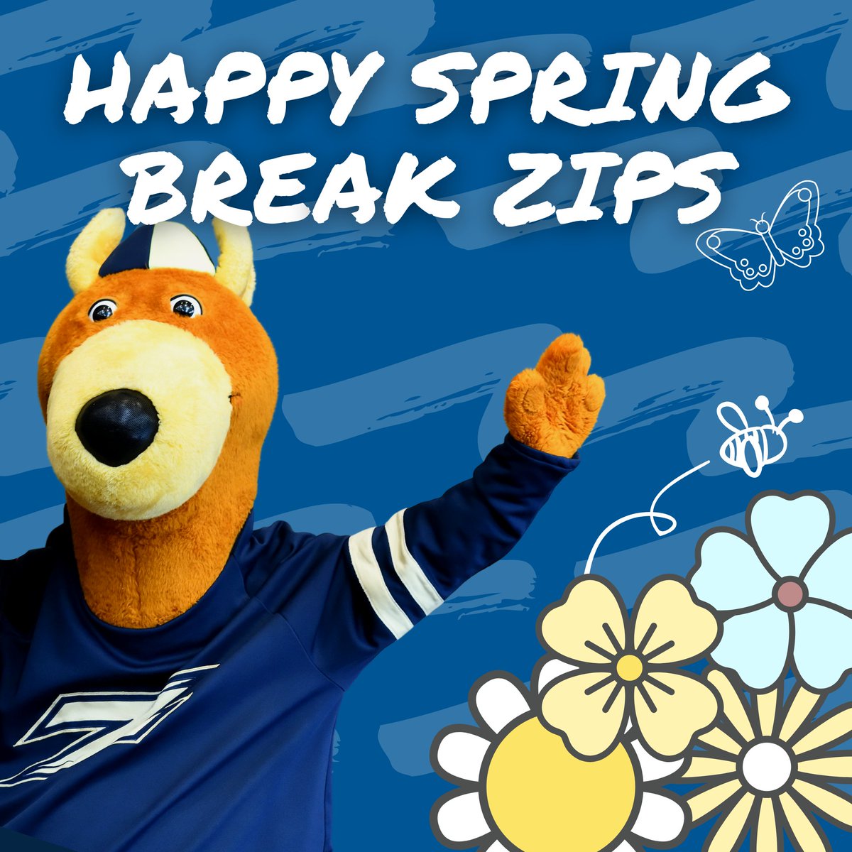 Wishing you all a fun and safe spring break, Zips. We will see you back on Monday the 28th! #GoZips