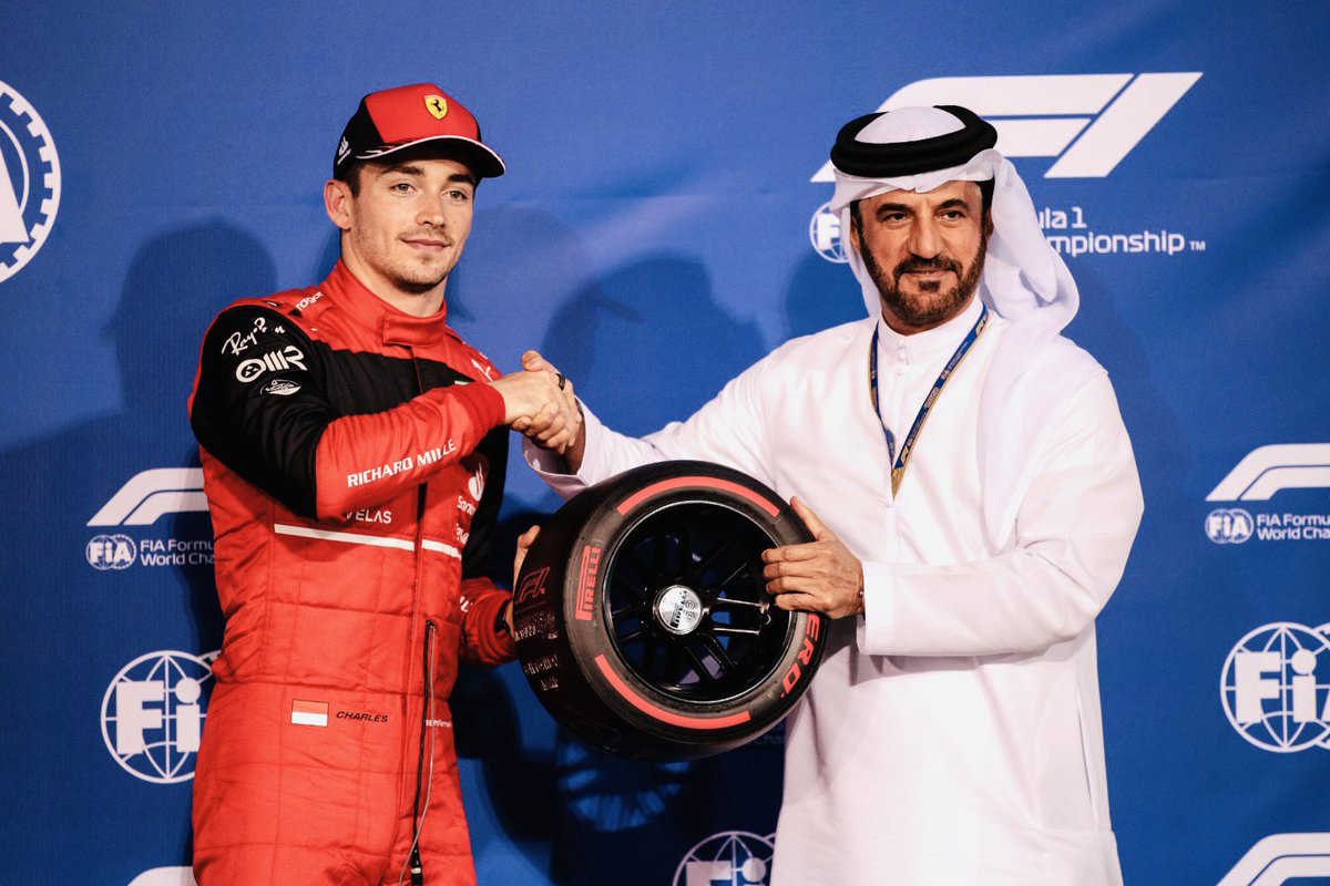 Congratulations <a href="/Charles_Leclerc/">Charles Leclerc</a> <a href="/ScuderiaFerrari/">Scuderia Ferrari HP</a> for this first Pole Position of the 2022 @FIA <a href="/F1/">Formula 1</a> World Championship!

#F1 #BahrainGP 🇧🇭